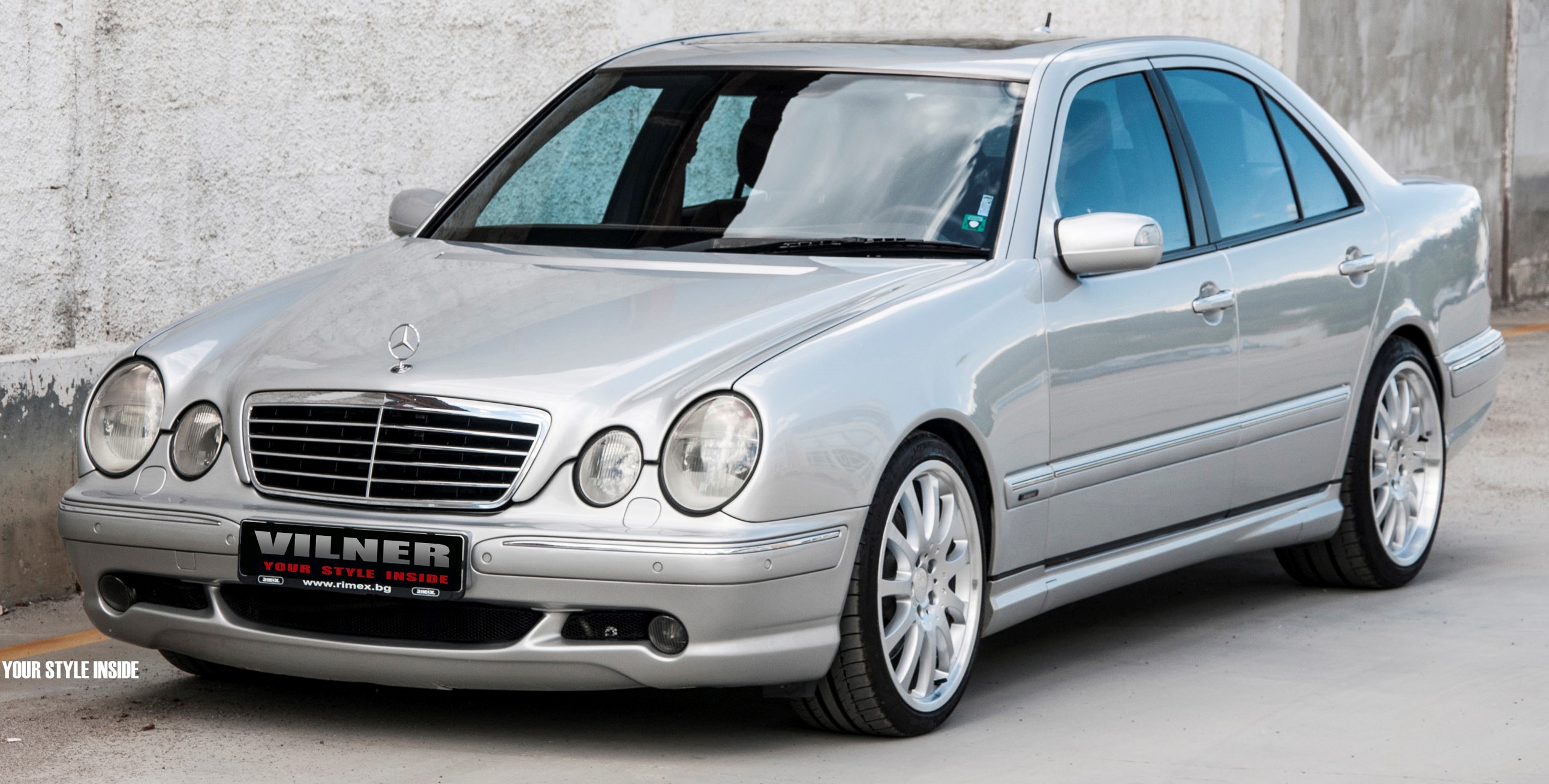 Mercedes w210 AMG обвес